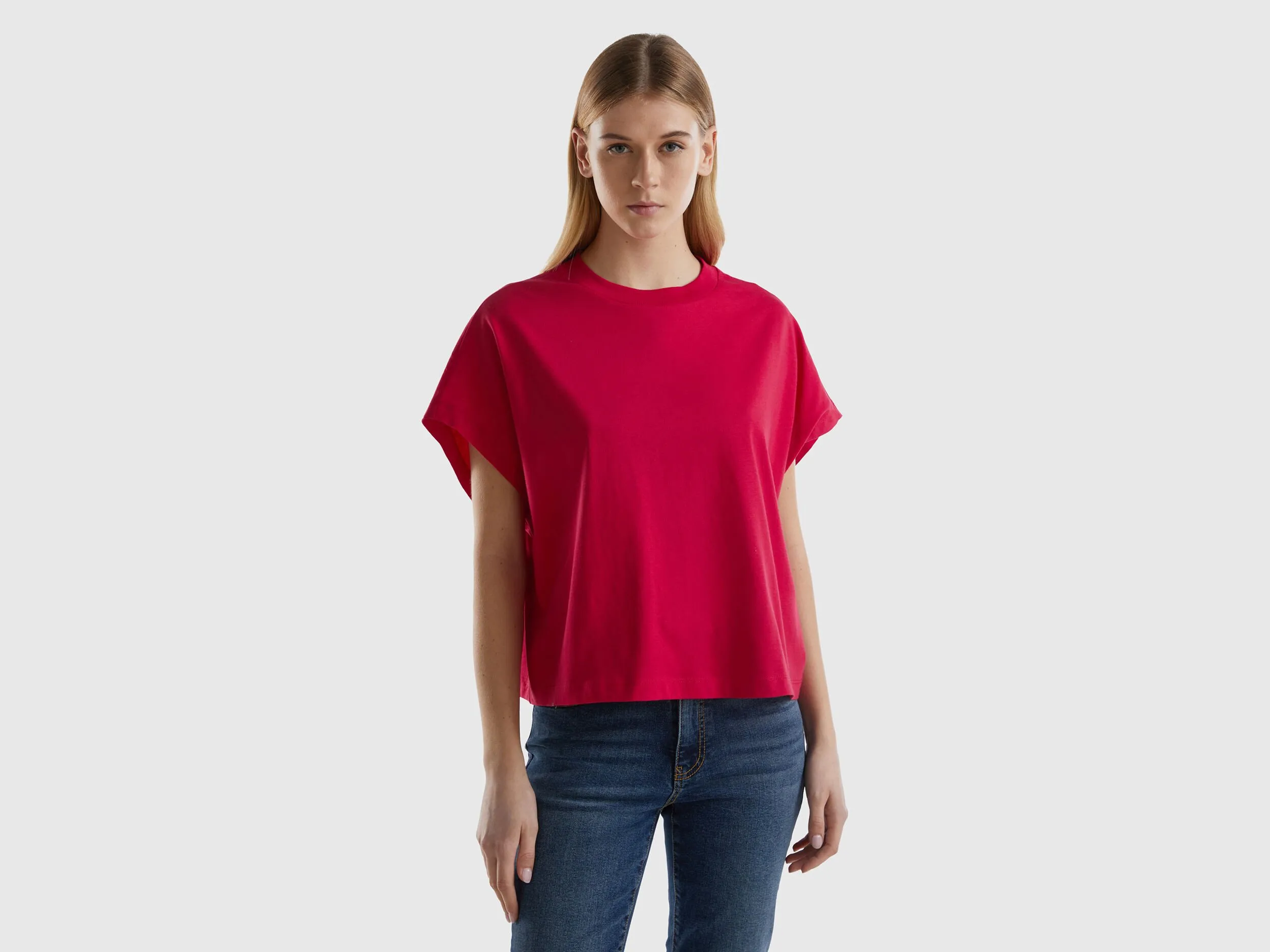Camiseta con mangas kimono