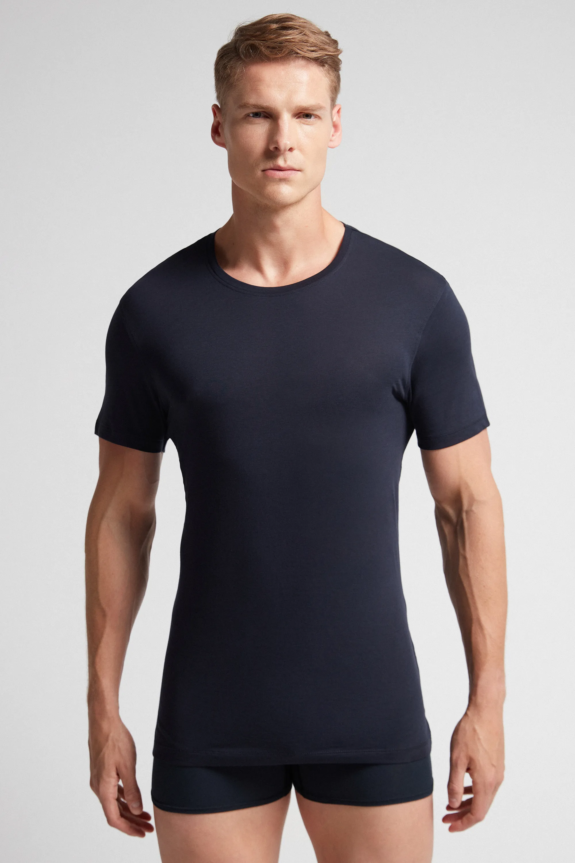 Camiseta de Algodón Superior Extrafino