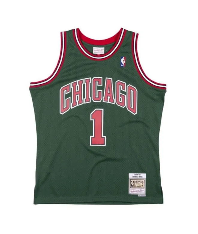 CAMISETA DE BALONCESTO MITCHELL & NESS CHICAGO BULLS  DERRICK ROSE