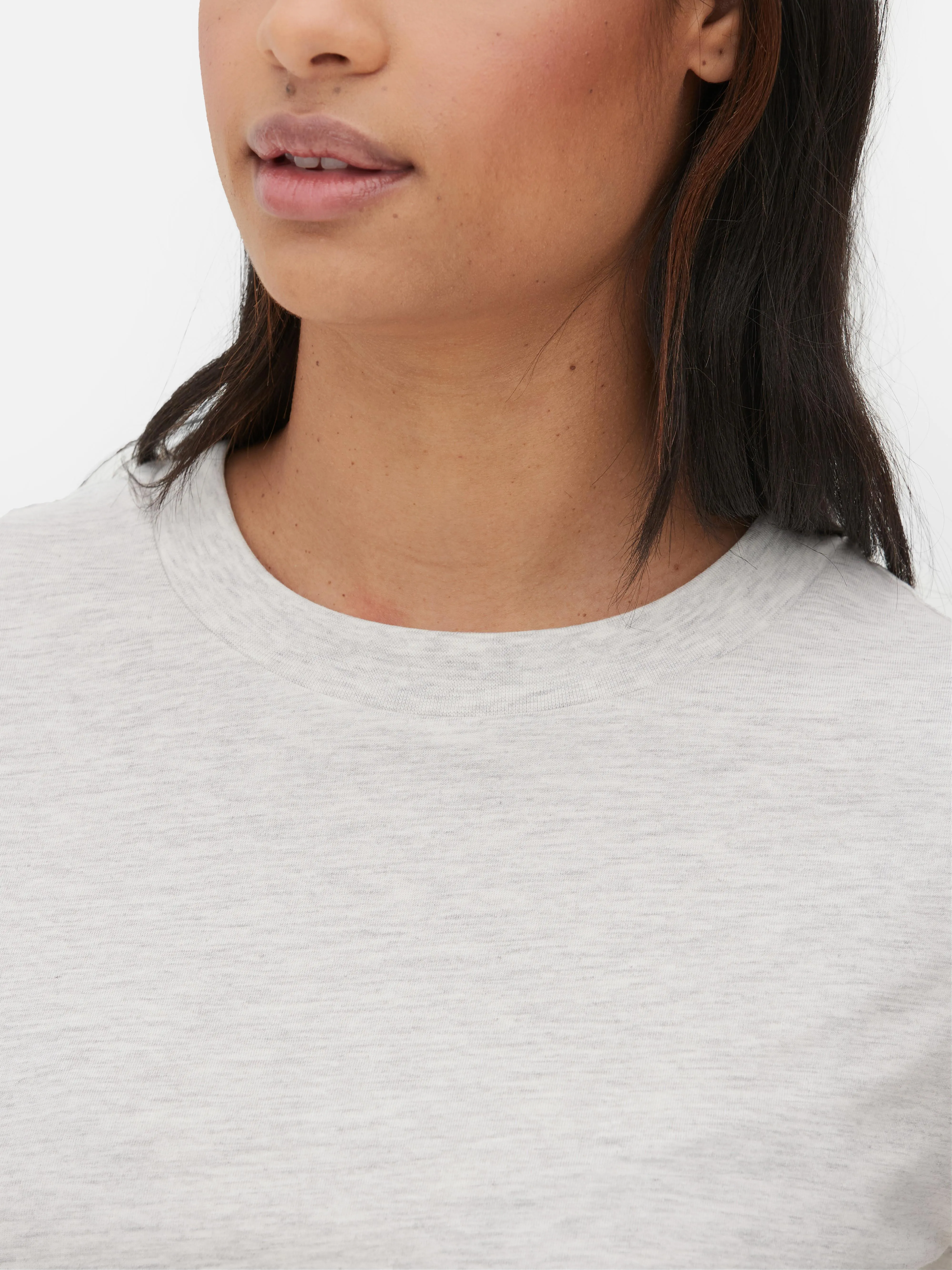 Camiseta de cuello redondo