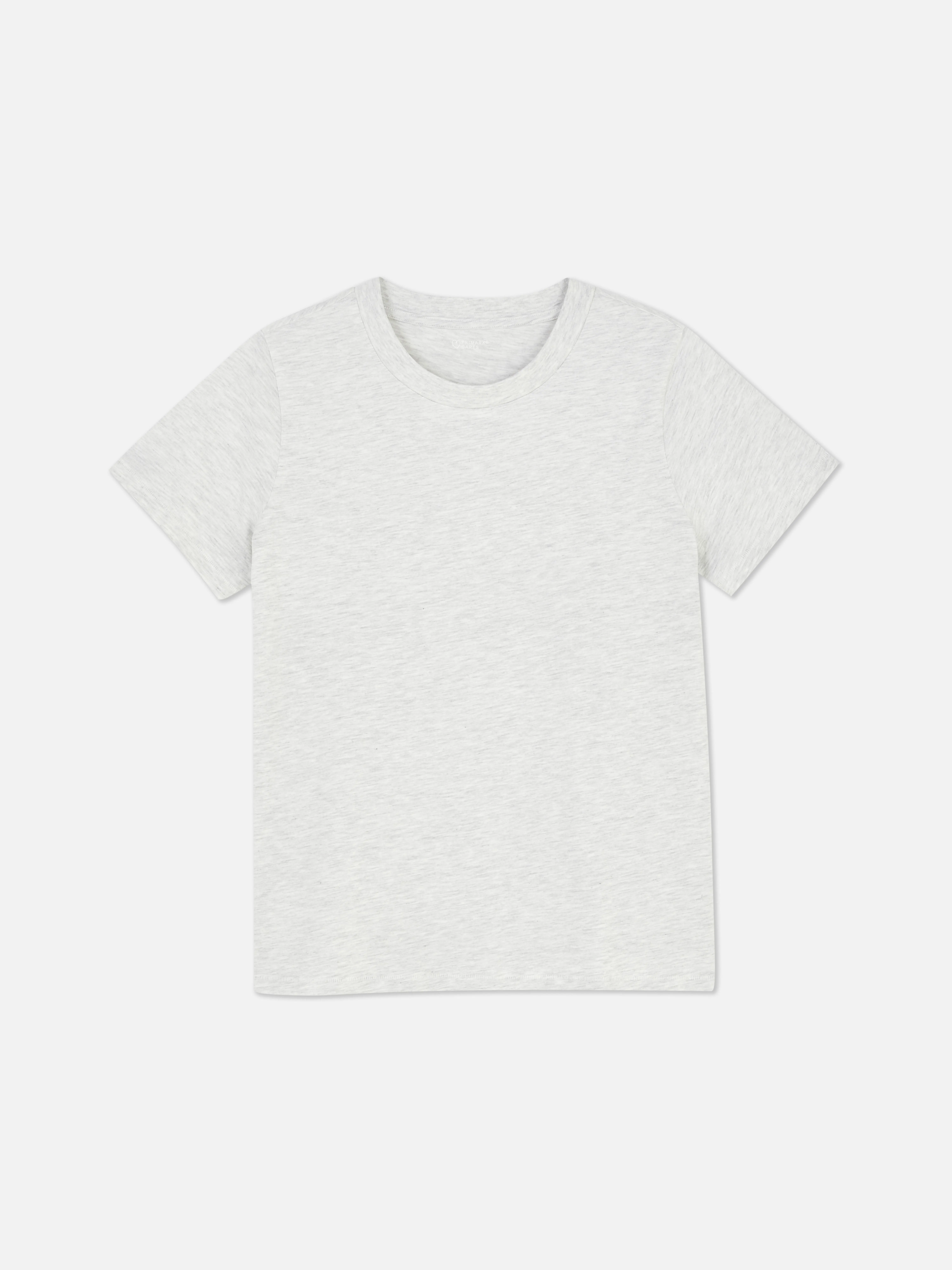 Camiseta de cuello redondo