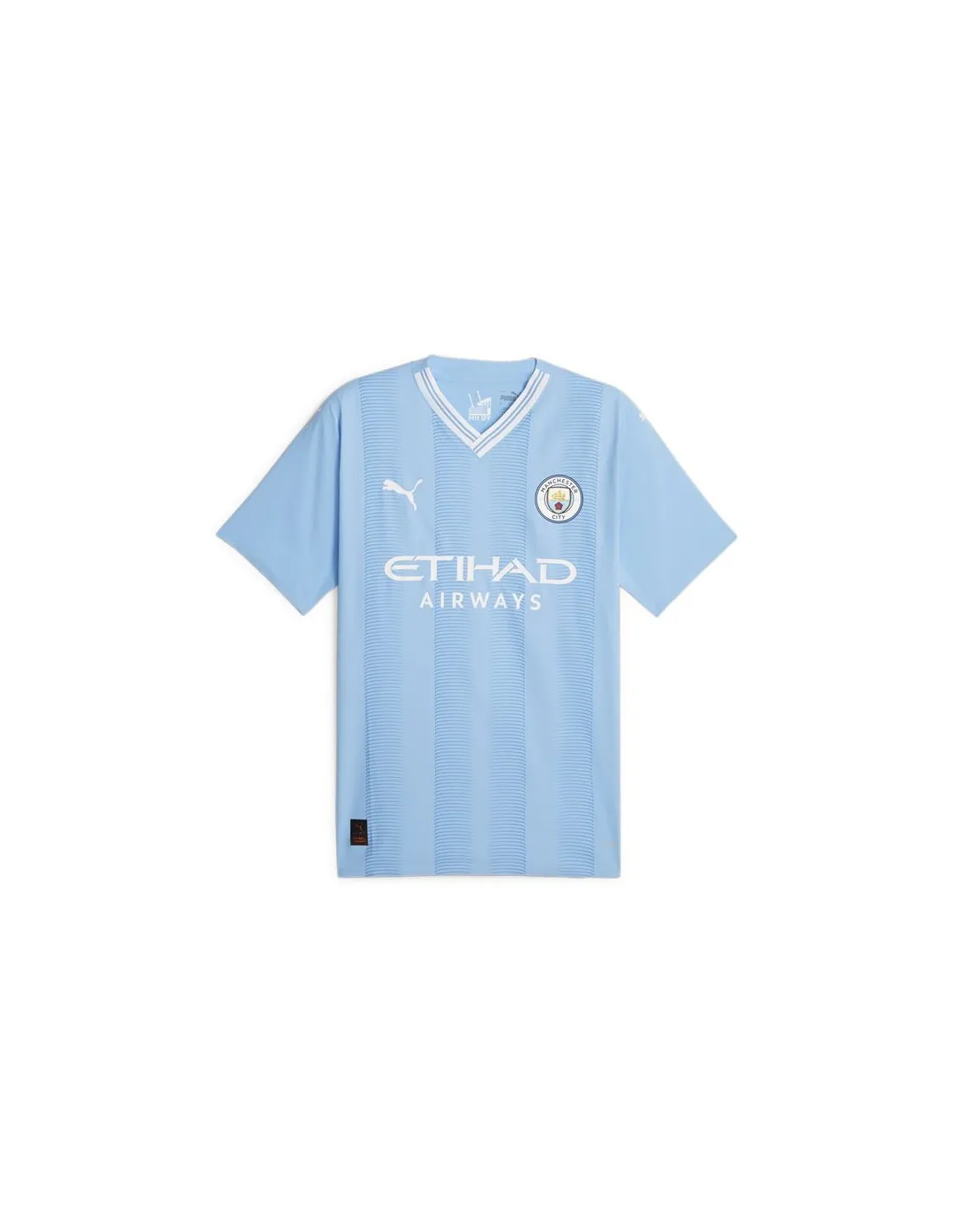 Camiseta de Fútbol Puma Manchester City Authentic Hombre Azul