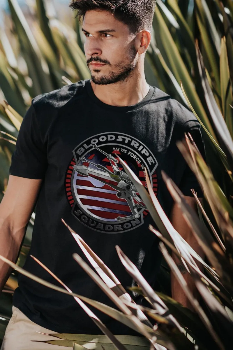Camiseta de hombre BLOOD negra