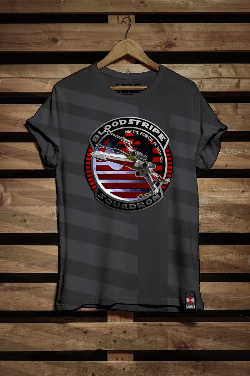 Camiseta de hombre BLOOD negra