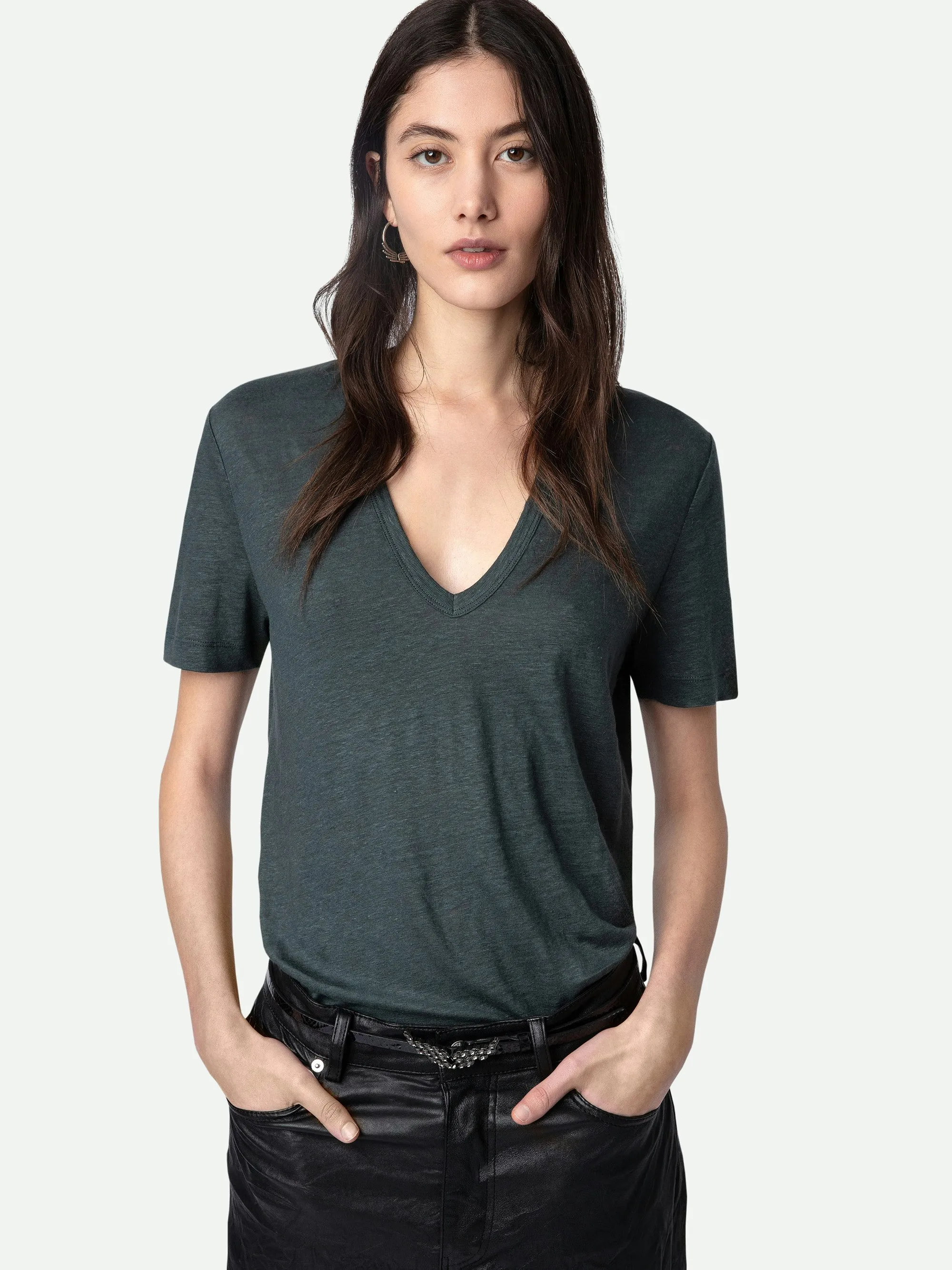 Camiseta de Lino Wassa