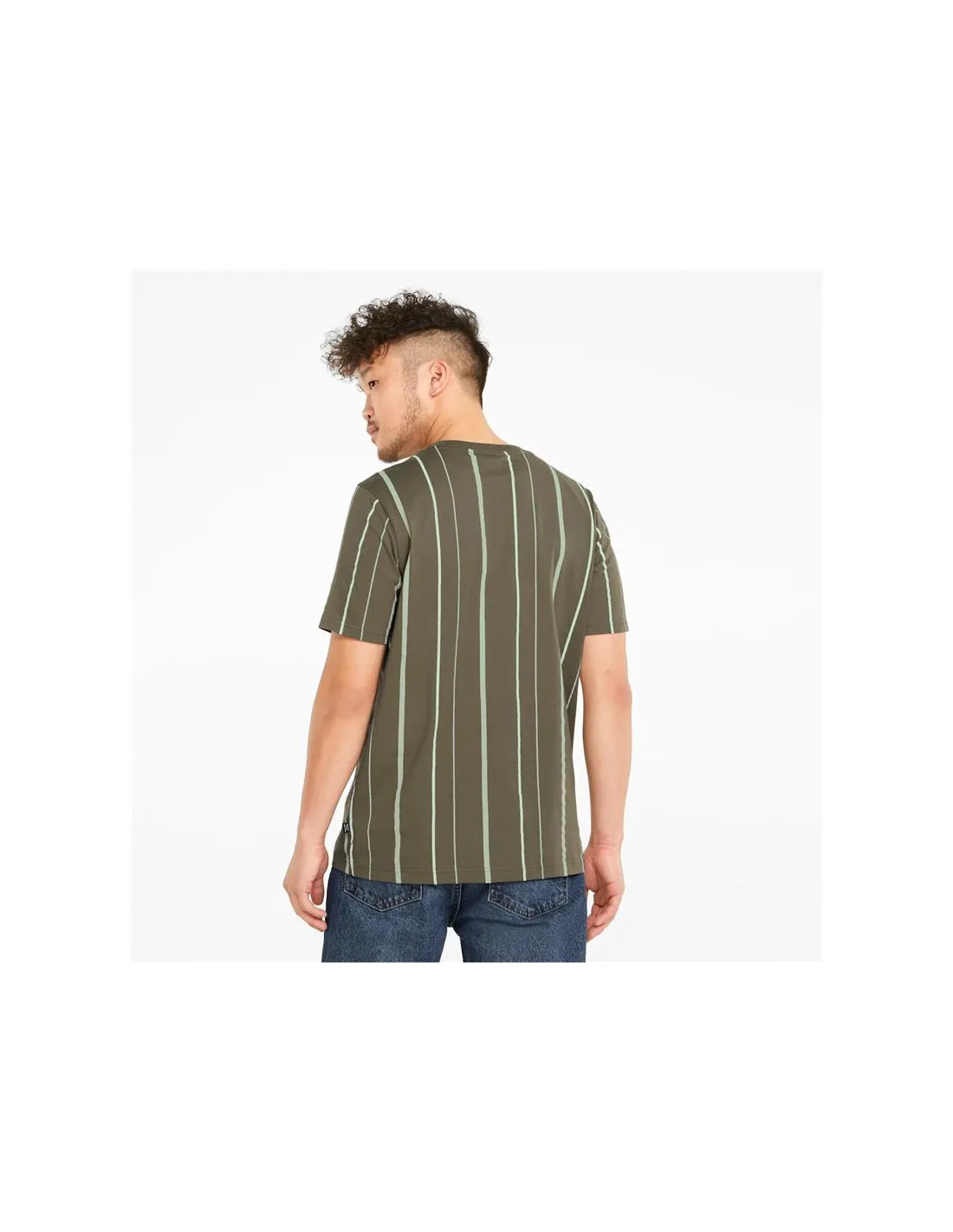 Camiseta de manga corta Puma Modern Basics M Green