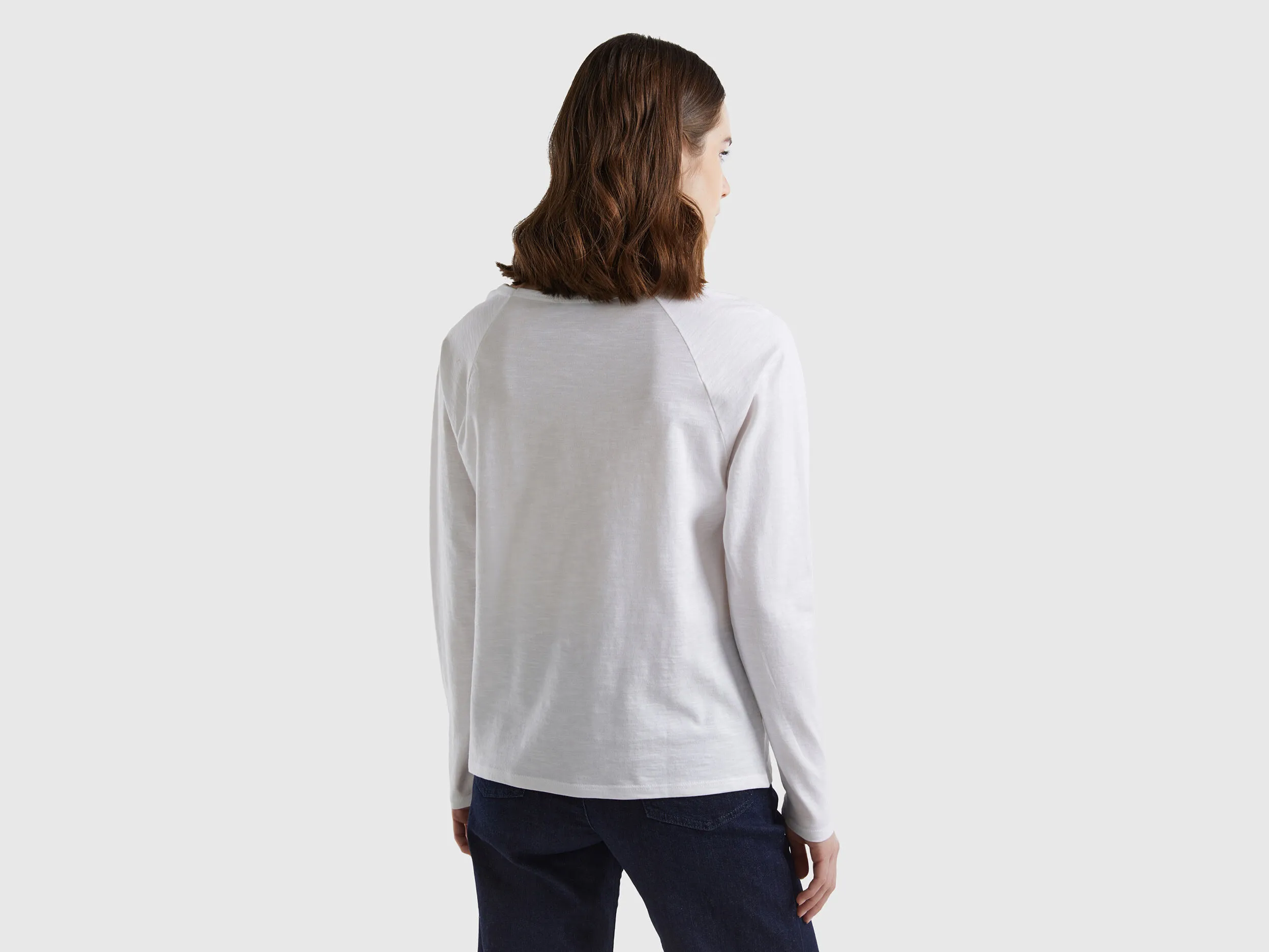 Camiseta de manga larga de algodón ligero