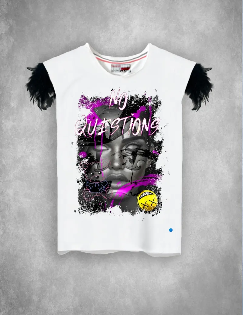 Camiseta de mujer NO blanco