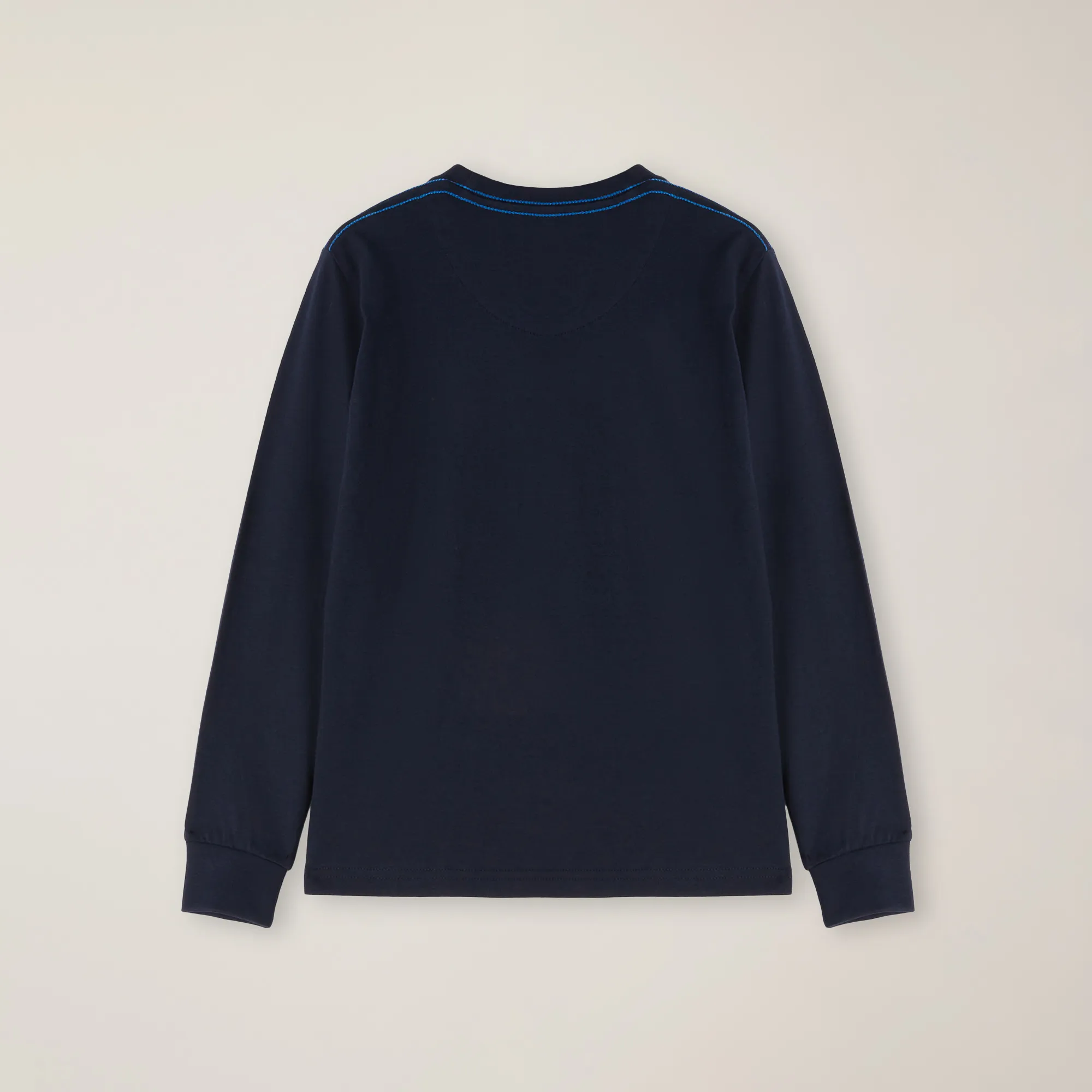 Camiseta de punto ecológico con logotipo impreso en 3D