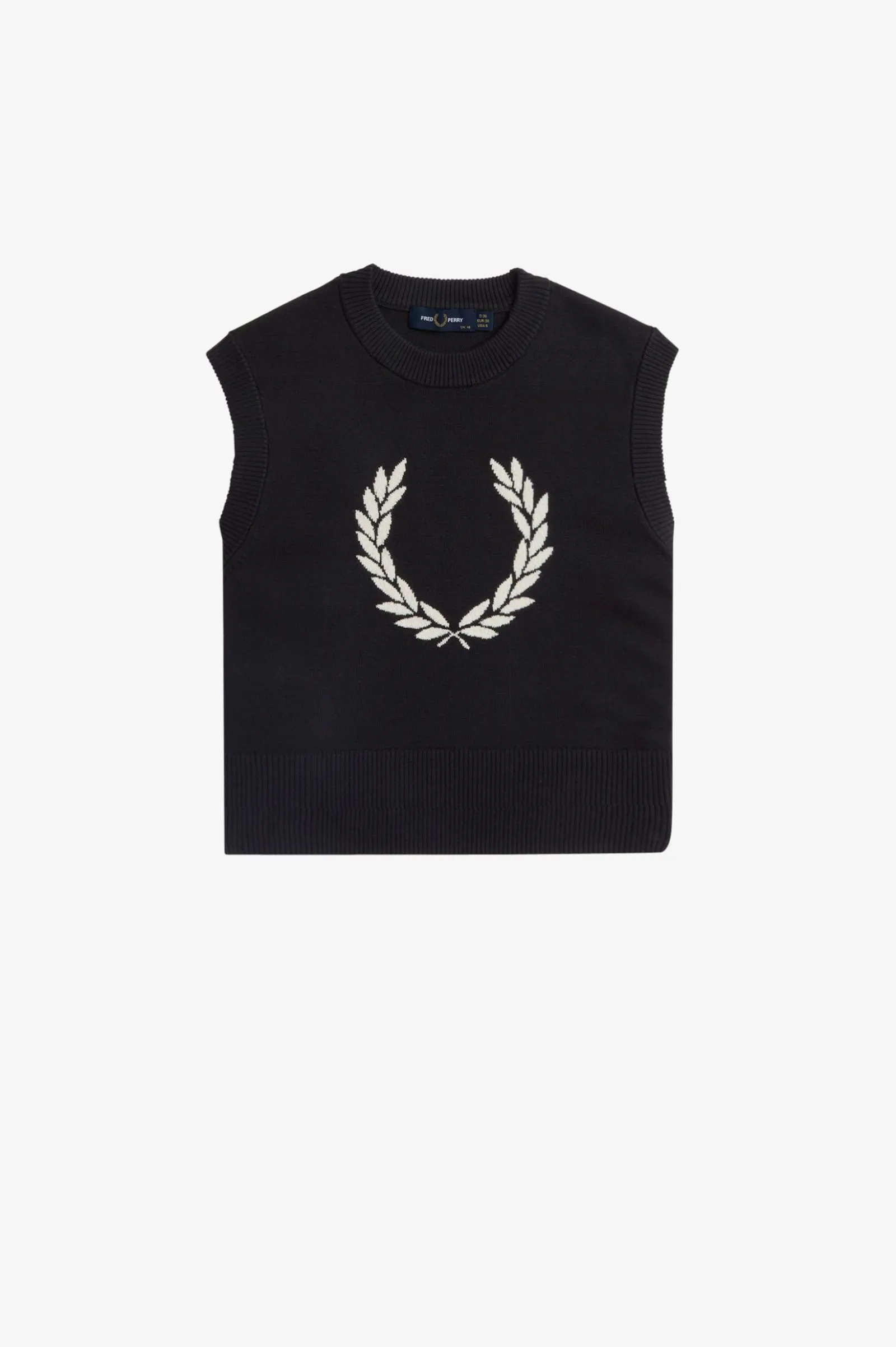 Camiseta de punto sin mangas Laurel Wreath