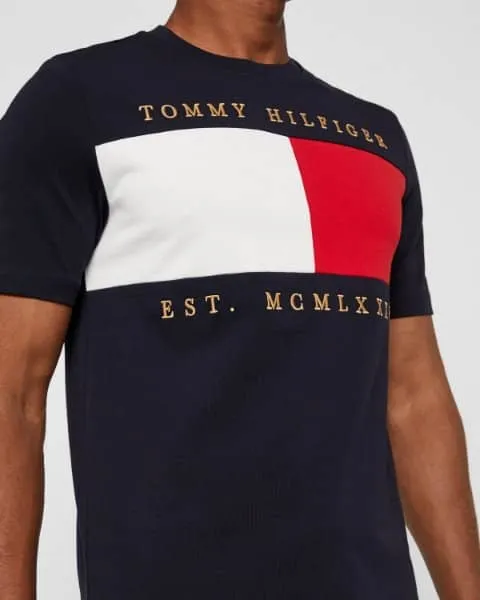 CAMISETA DE TOMMY HILFIGER MW0MW12517 NEGRO