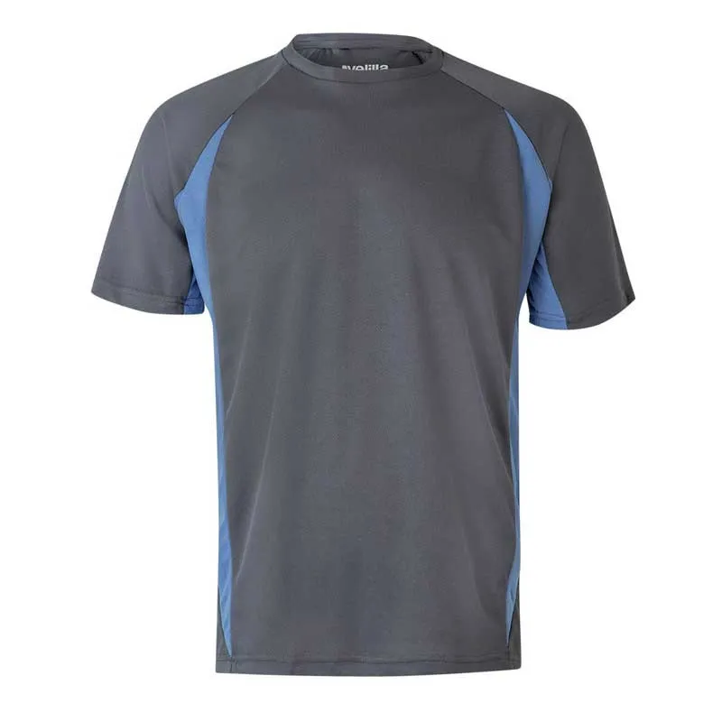 CAMISETA DE TRABAJO TéCNICA GRIS BICOLOR  VELILLA