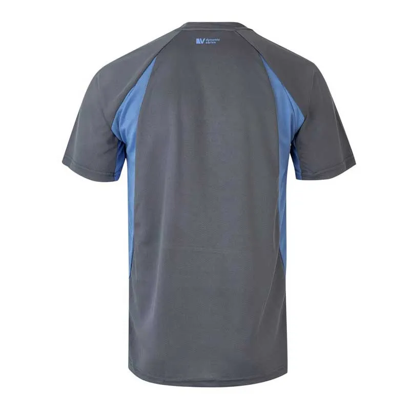 CAMISETA DE TRABAJO TéCNICA GRIS BICOLOR  VELILLA
