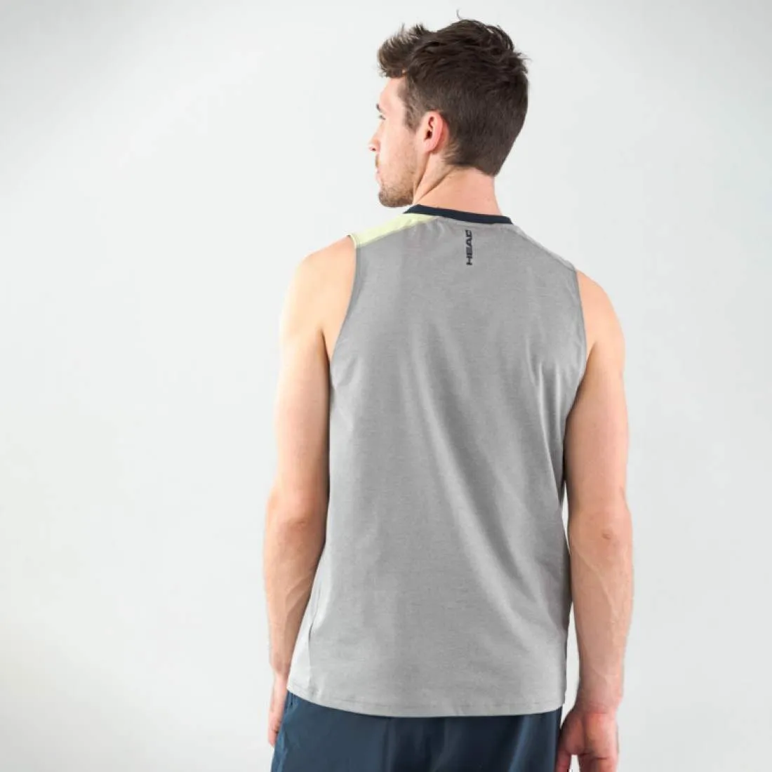 Camiseta Head Top Gris Verde Pastel | Head