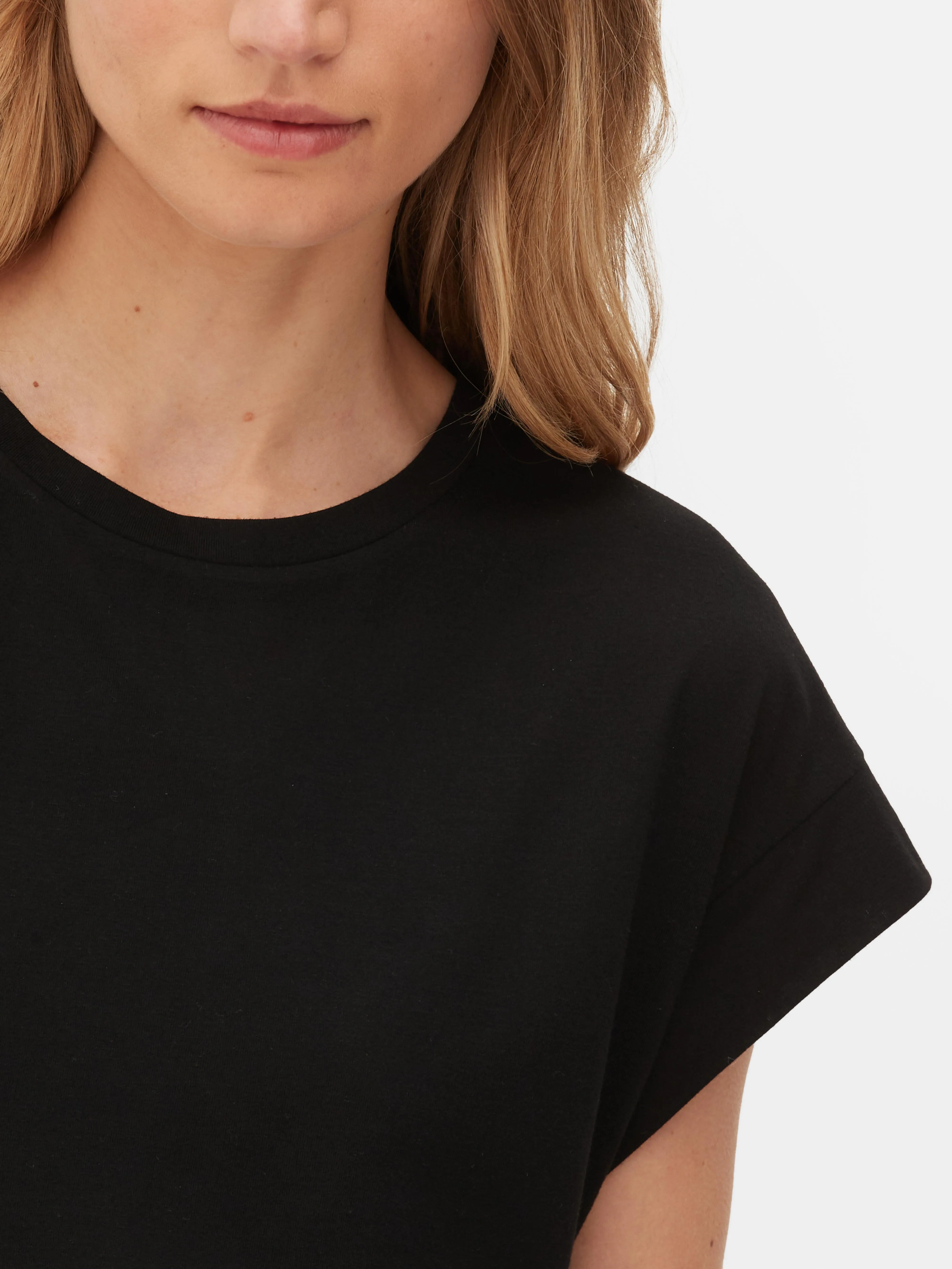 Camiseta larga básica