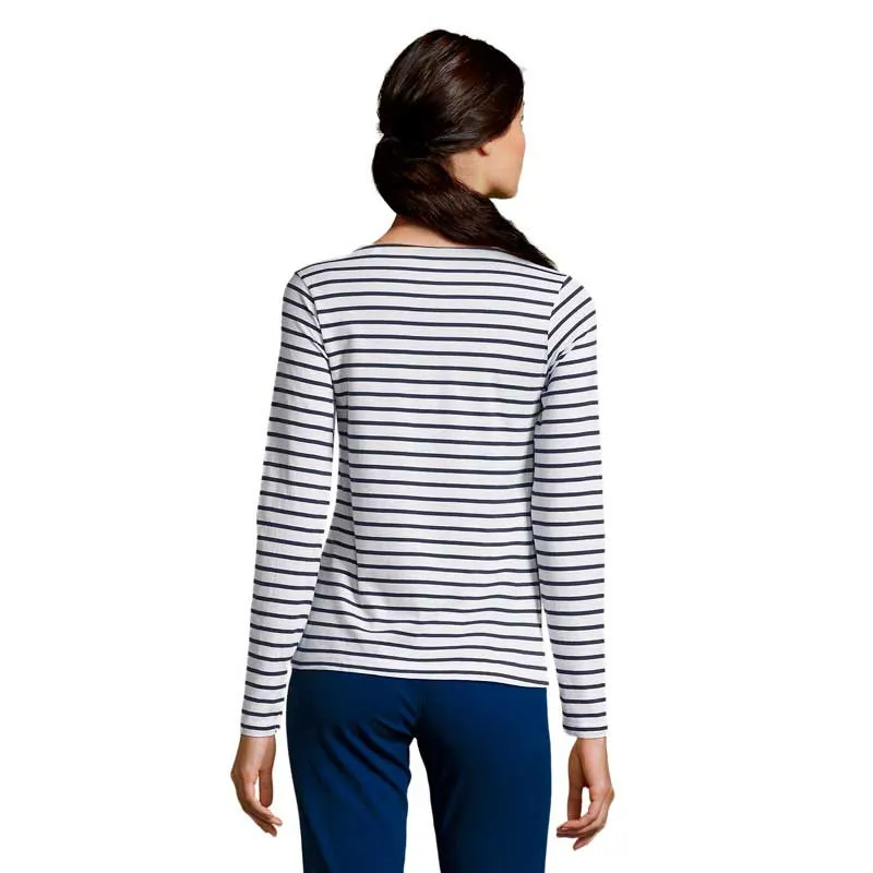 CAMISETA MANGA LARGA RAYAS MARINO MARINE WOMEN  SOL'S
