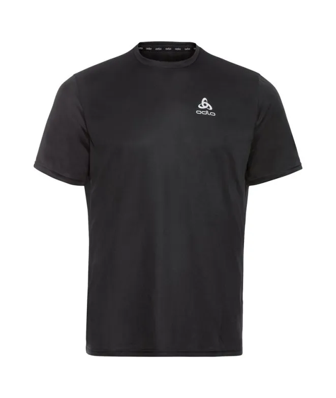 Camiseta Odlo Essentials Flyer Negro Hombre