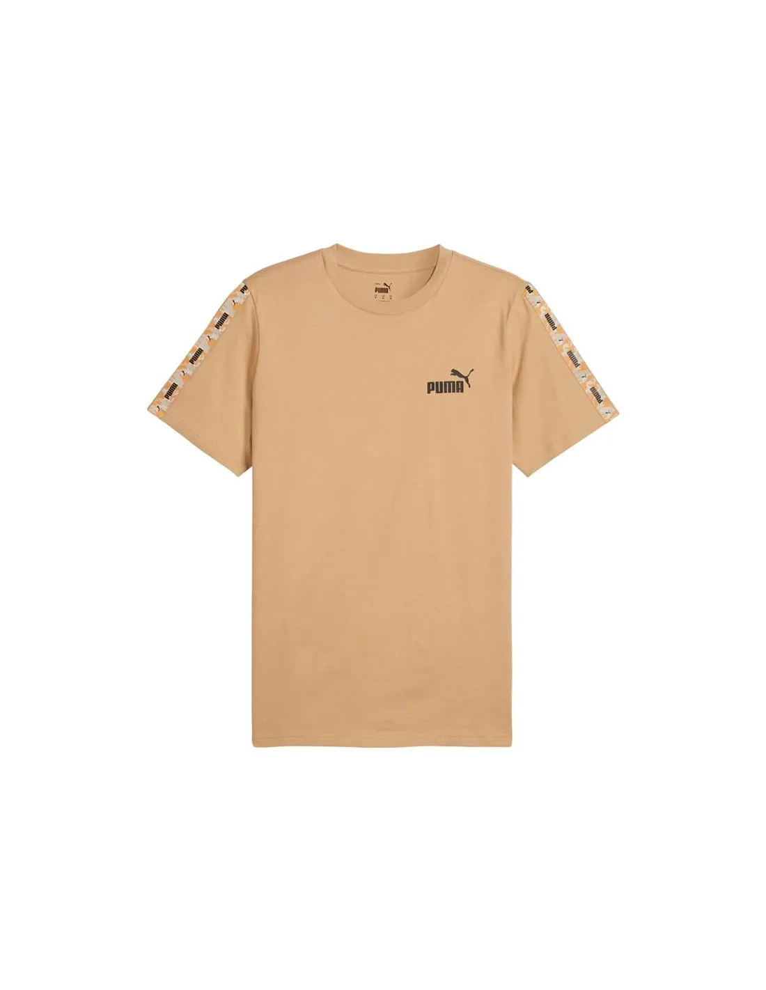 Camiseta Puma Essential Tape Camo Hombre Marrón