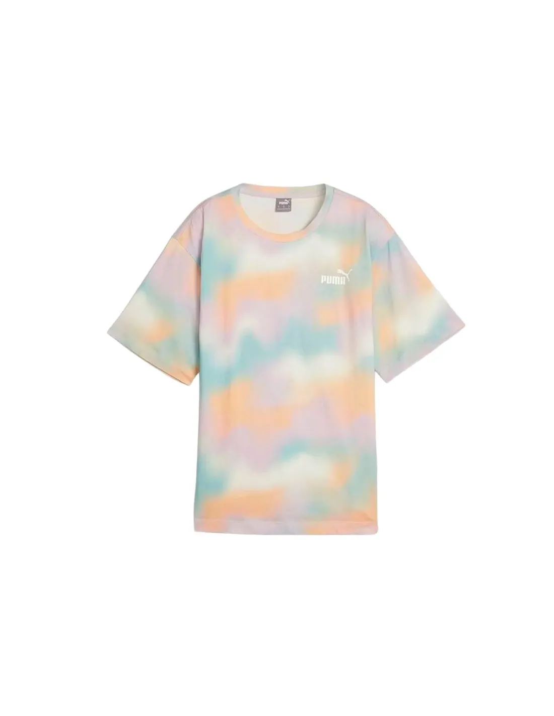 Camiseta Puma Essentials + Summer Daze Mujer Multicolor