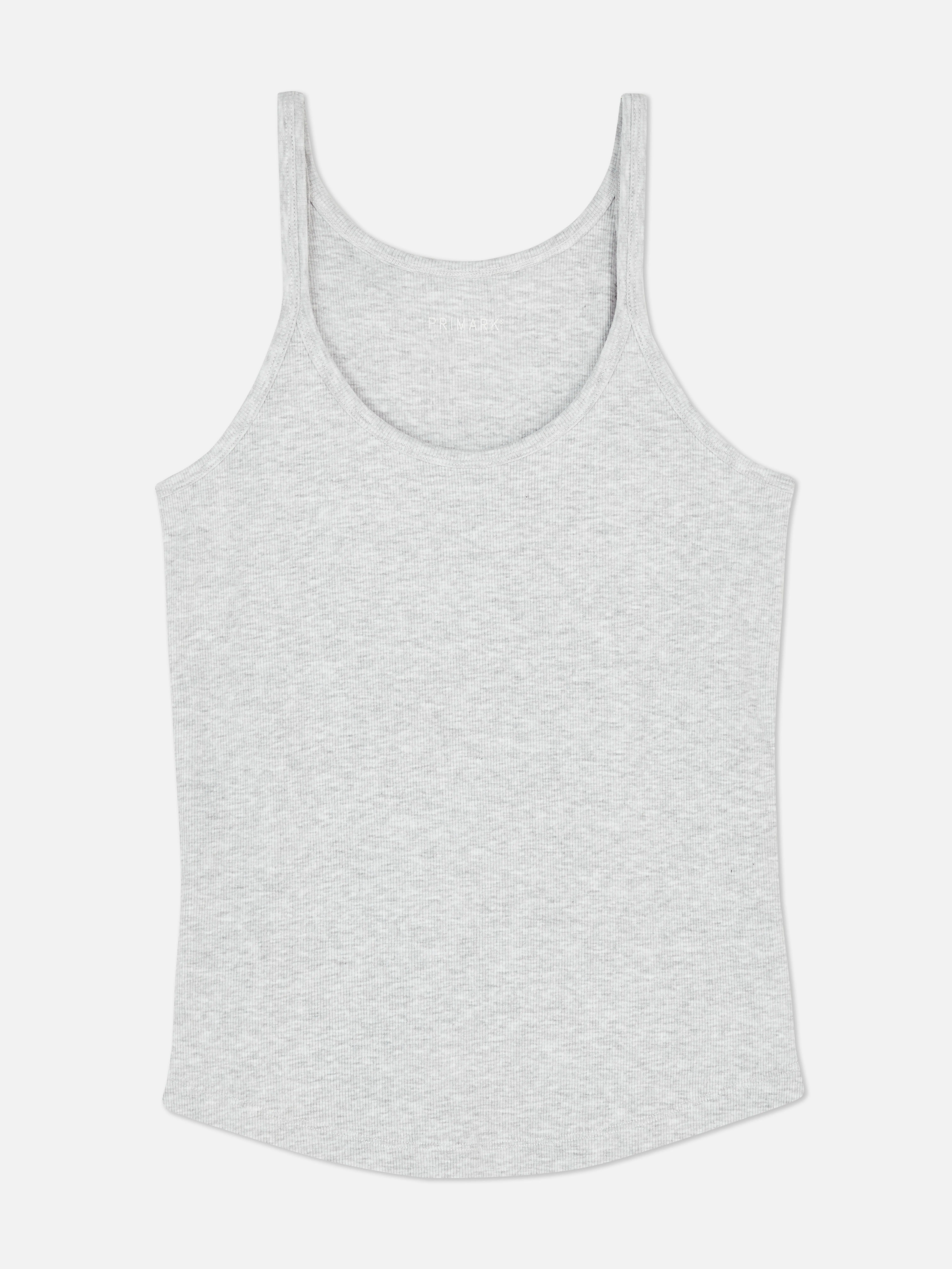 Camiseta sin mangas de estilo relajado
