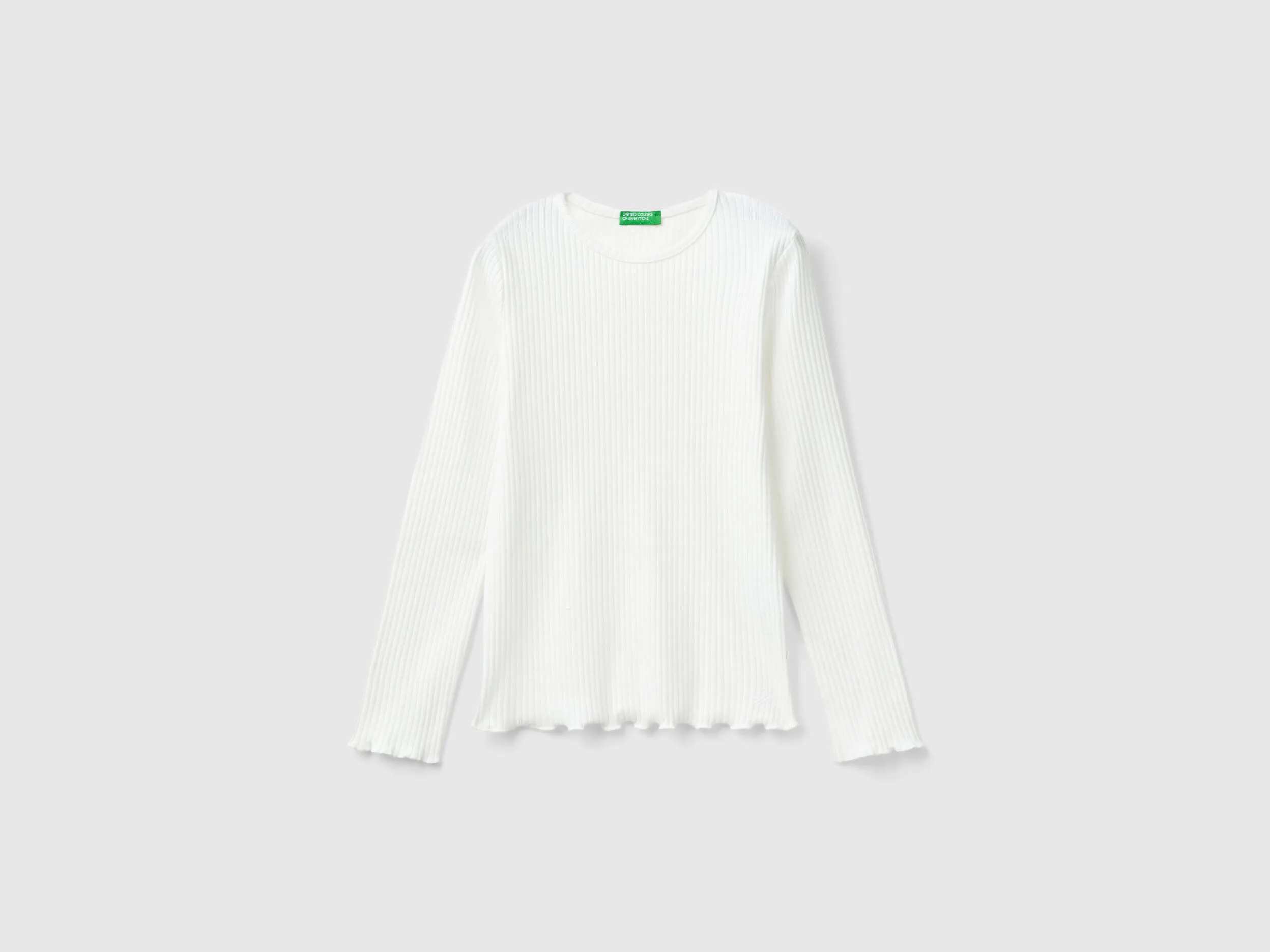 Camiseta slim fit en algodón elástico