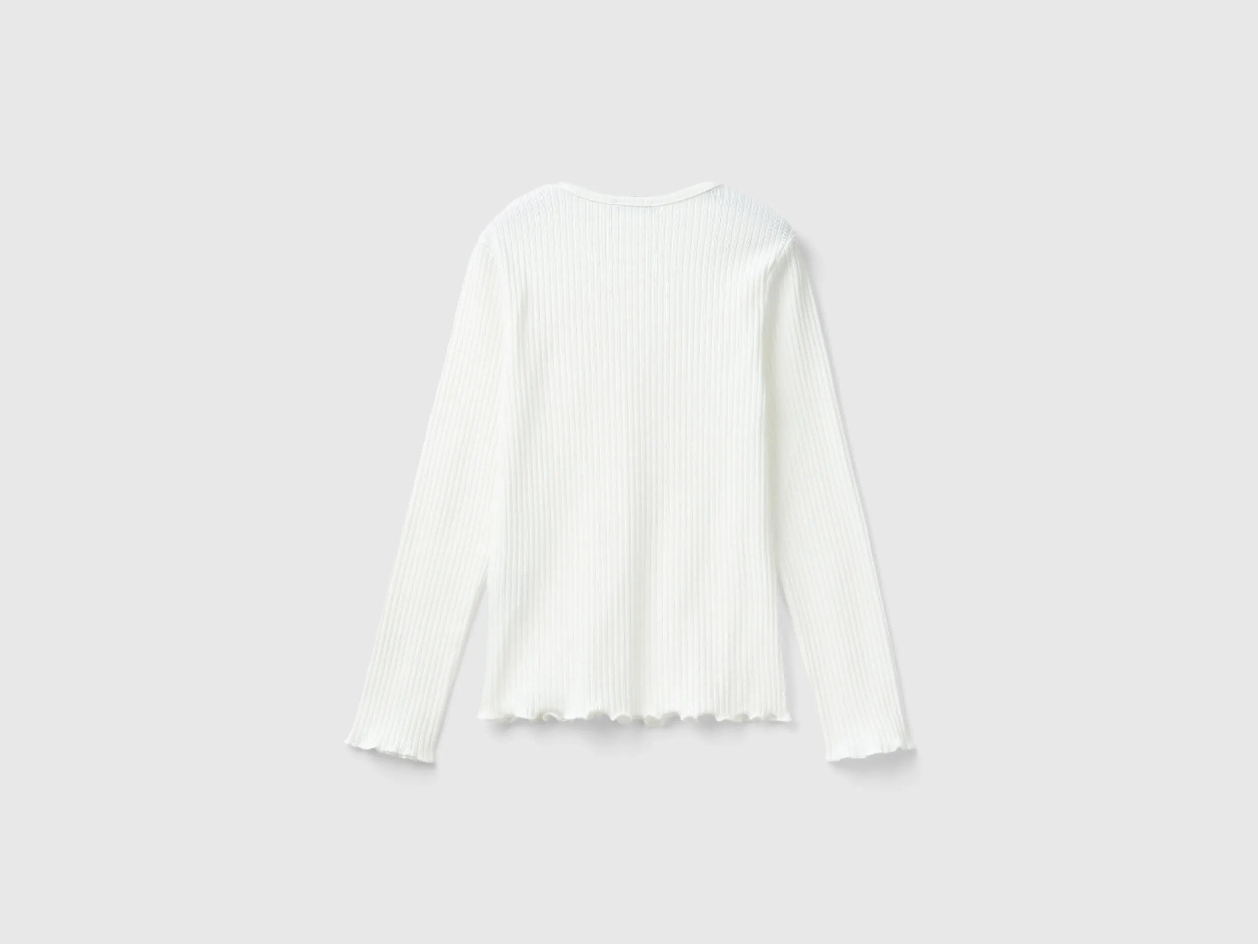 Camiseta slim fit en algodón elástico