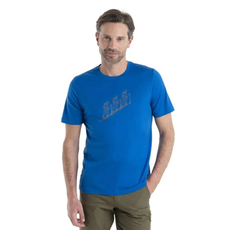Camiseta técnica de hombre Icebreaker Tech Lite II 150 (Lazurite)
