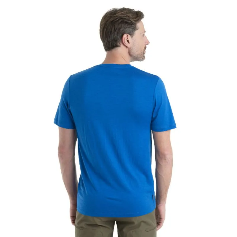Camiseta técnica de hombre Icebreaker Tech Lite II 150 (Lazurite)