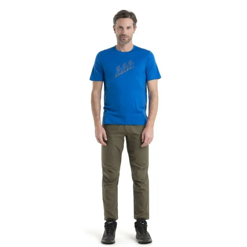 Camiseta técnica de hombre Icebreaker Tech Lite II 150 (Lazurite)