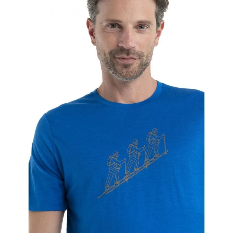 Camiseta técnica de hombre Icebreaker Tech Lite II 150 (Lazurite)