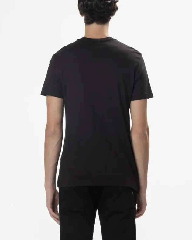 Camiseta Versace Jeans Couture 77GAHT00 Negro