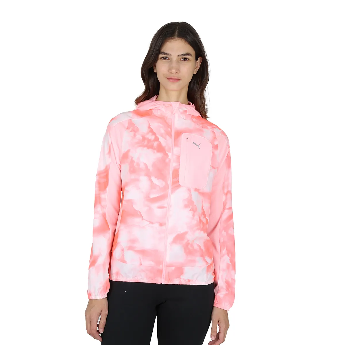Campera Running Puma Run Ultraweave Hooded Mujer