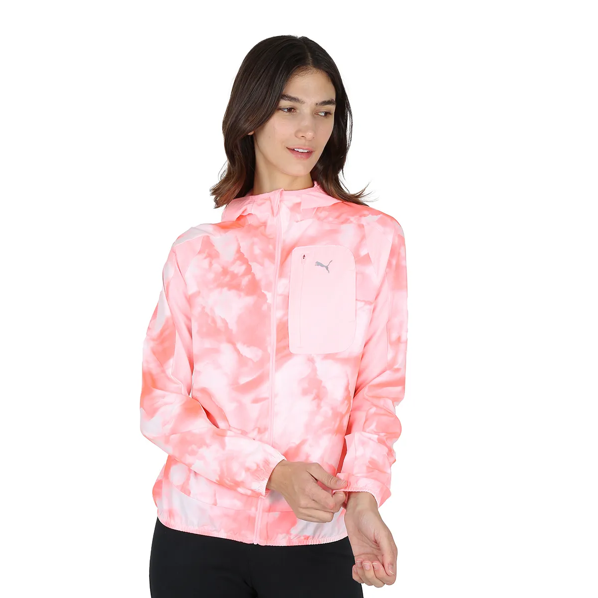 Campera Running Puma Run Ultraweave Hooded Mujer