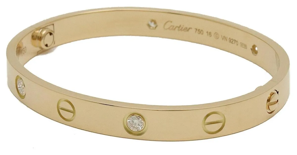 Cartier Love Dorado 