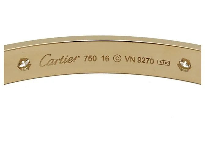 Cartier Love Dorado 