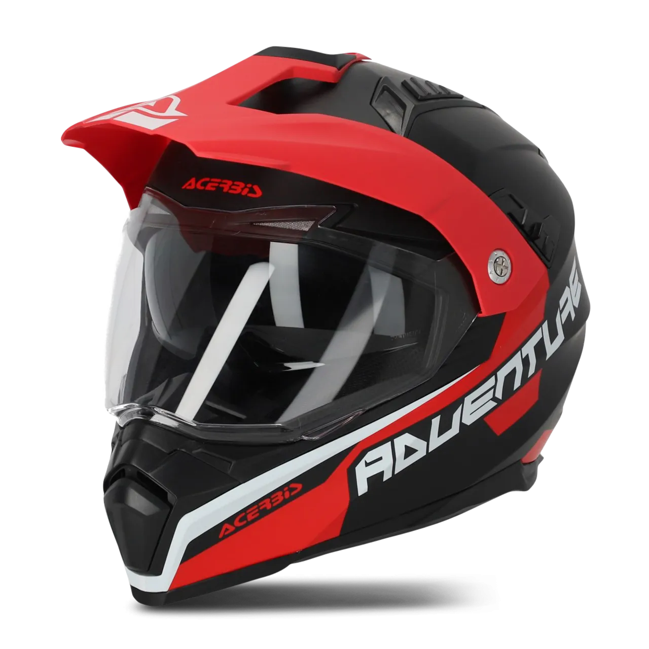 CASCO ADVENTURE ACERBIS FLIP FS606 GRISROJO 