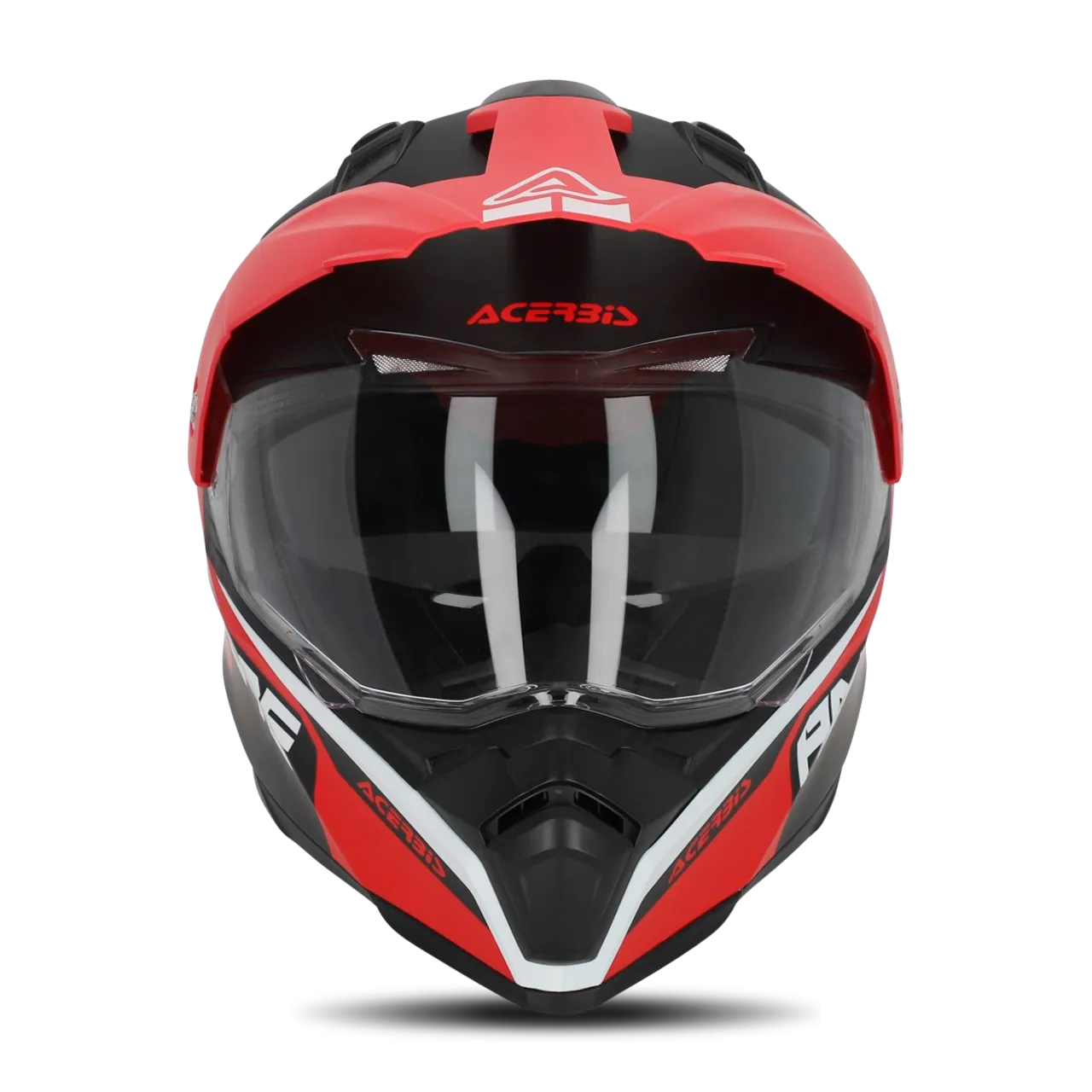 CASCO ADVENTURE ACERBIS FLIP FS606 GRISROJO 