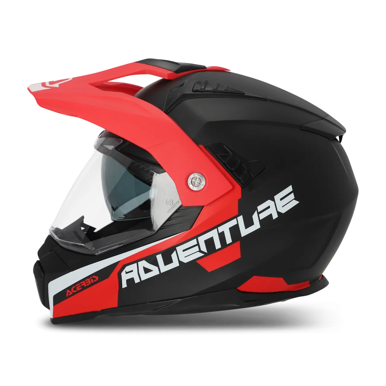 CASCO ADVENTURE ACERBIS FLIP FS606 GRISROJO 