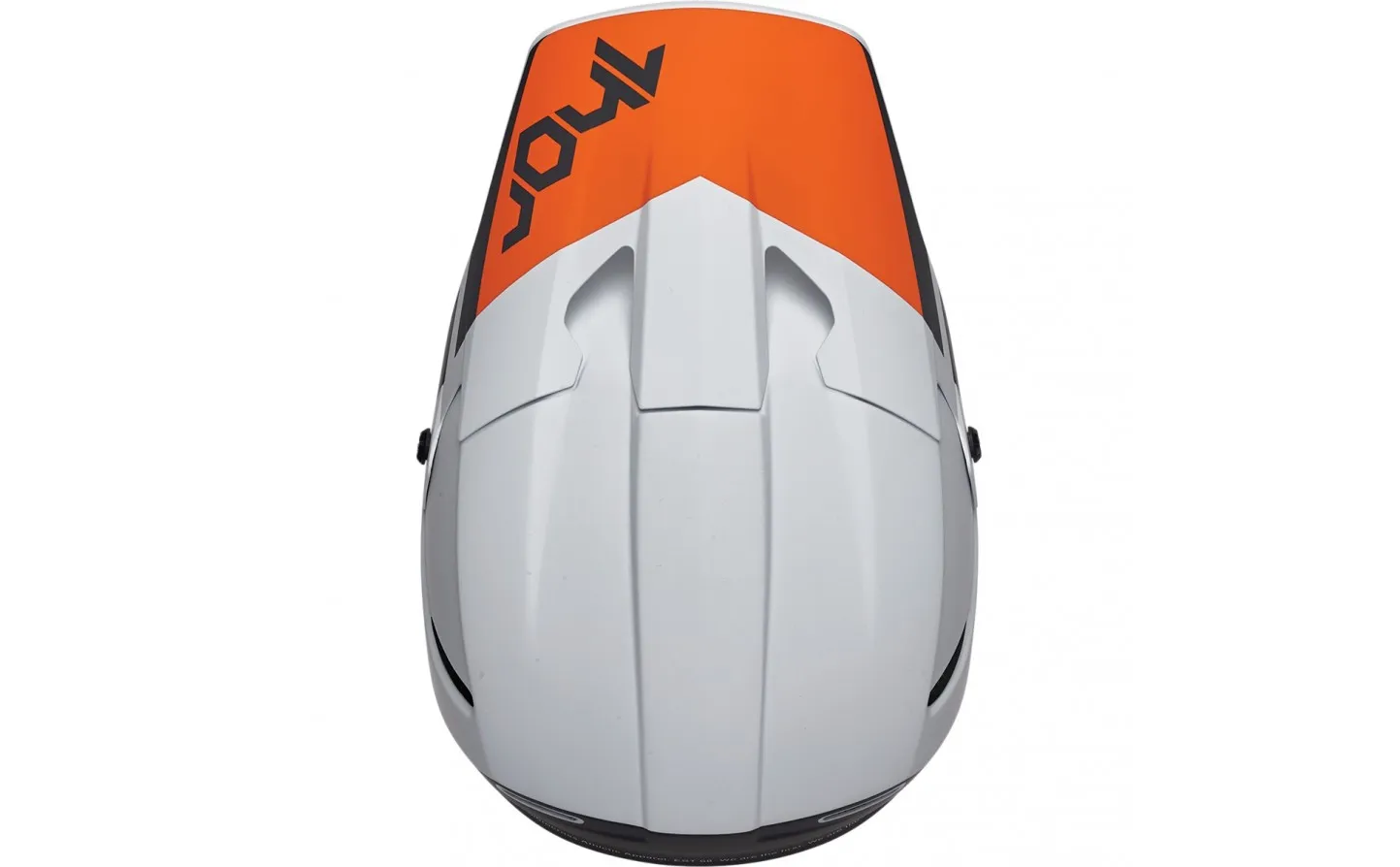 Casco Thor Reflex Ece Cube Gris Naranja |01107491|