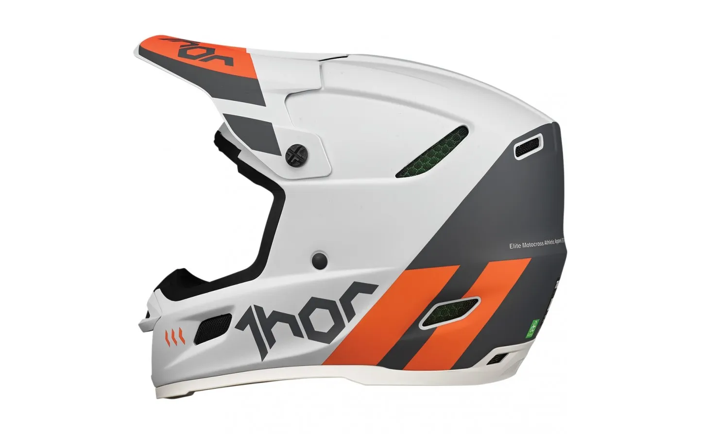 Casco Thor Reflex Ece Cube Gris Naranja |01107491|