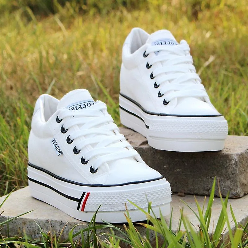 CASUAL WEDGE ZAPATILLAS TRANSPIRABLES, ZAPATILLAS DE PLATAFORMA