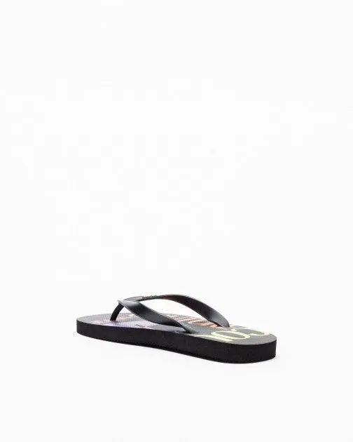 Chanclas de dedo Versace Jeans Couture Flip Flop 74YA3SQ7 Negro