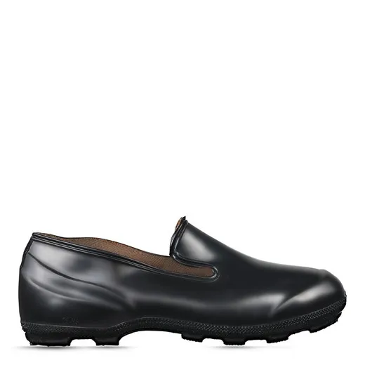 Chanclos impermeables negros de PVC