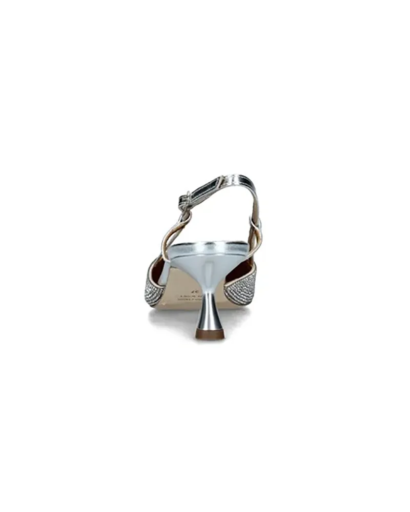 CHANTAL  2254 ARGENTO  SLINGBACK CON STRASS EN DONNA