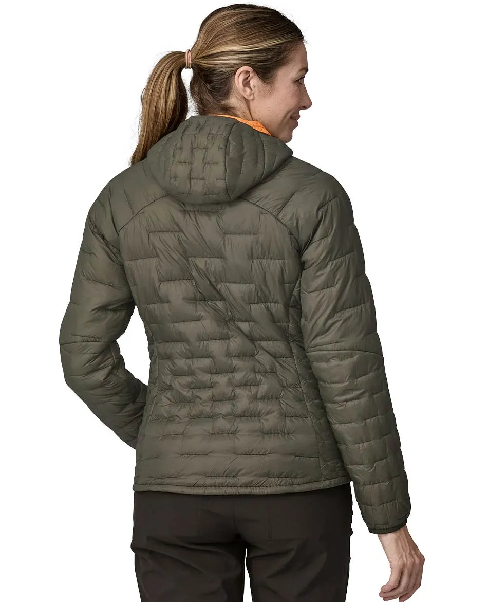 CHAQUETA DE FIBRA CON CAPUCHA PATAGONIA MICRO PUFF