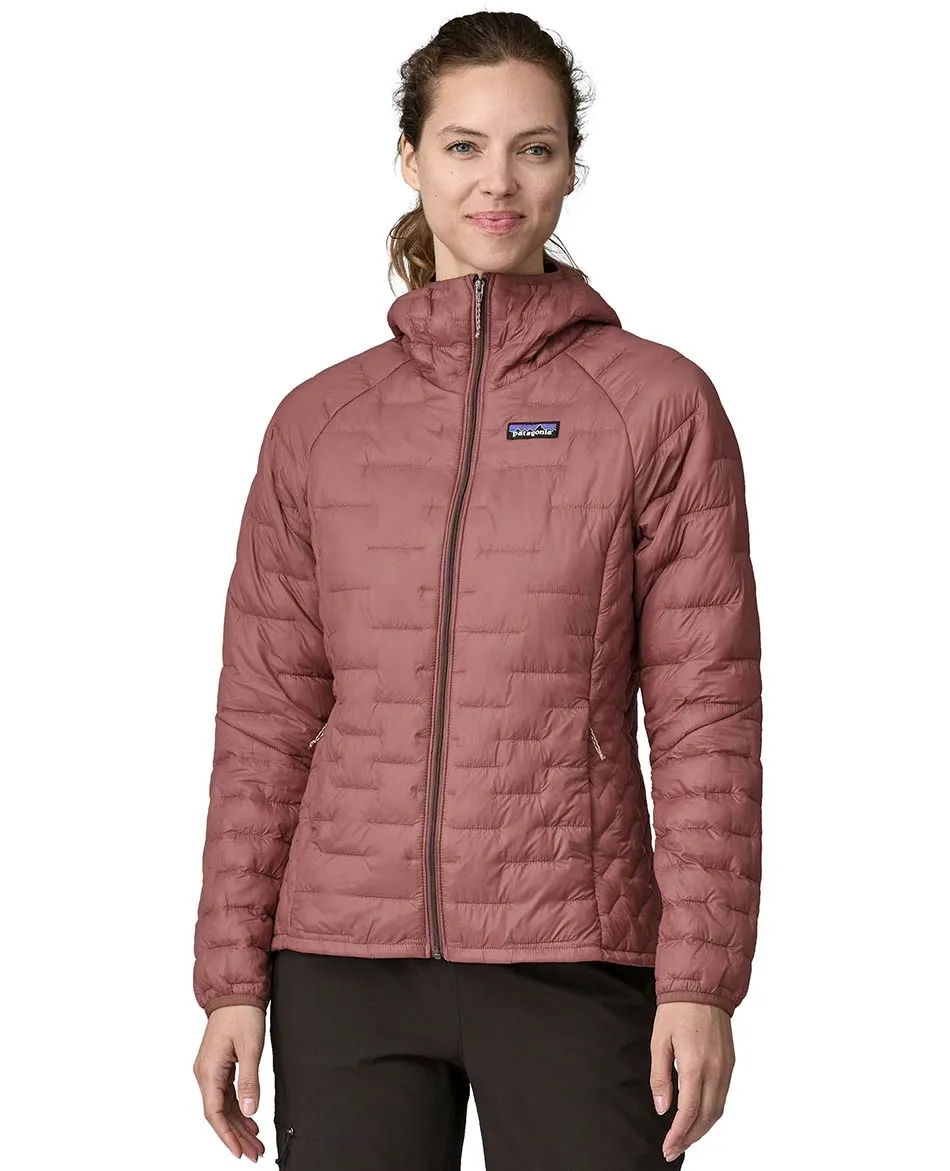 CHAQUETA DE FIBRA CON CAPUCHA PATAGONIA MICRO PUFF