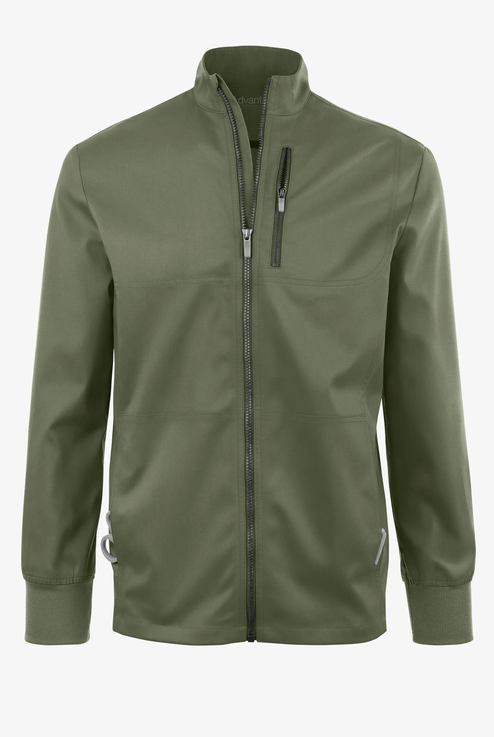 Chaqueta médica abrigada UA Advantage STRETCH con cremallera y 4 bolsillos para hombre