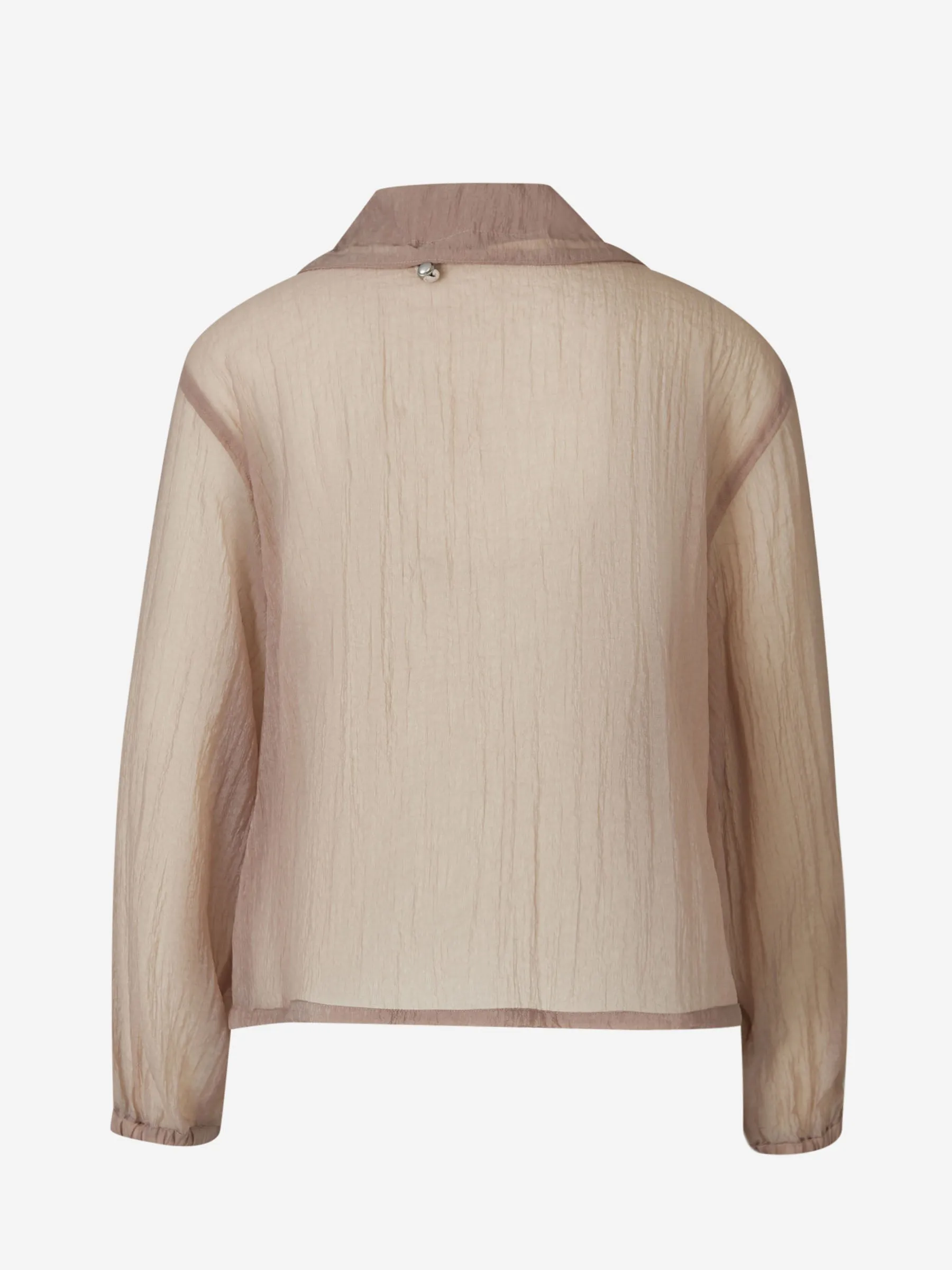 Chaqueta Semi transparente