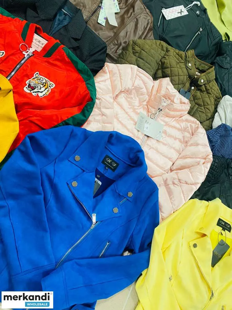 CHAQUETAS DE MUJER  PRIMAVERA/OTOñO CATEGORíA A  NUEVO, COMBINACIóN DE MODELOS Y TALLAS