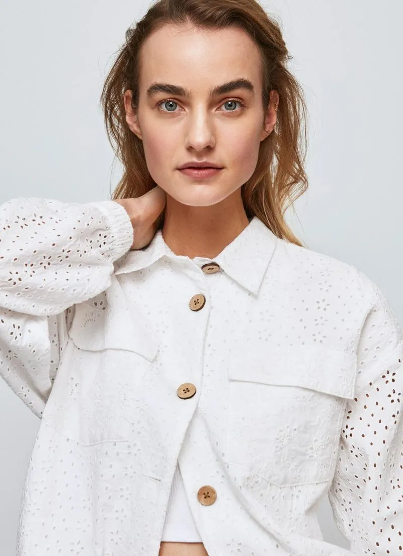 Chaquetas Pepe Jeans para Mujer SUNNA White